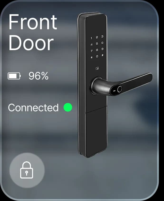 Smart lock overlay